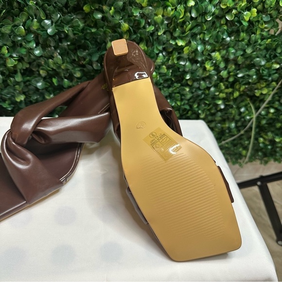 Mata Shoes Brown High Heels Stilletos Size 39 - Picture 8 of 13